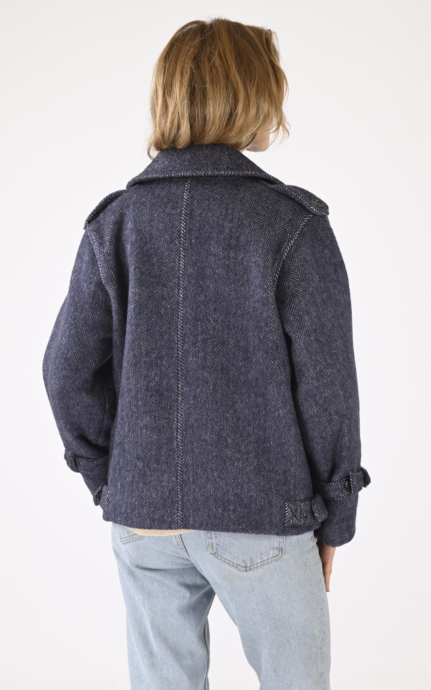 A "NEBLINA 64994" Bleu Oakwood Veste Femme back photo