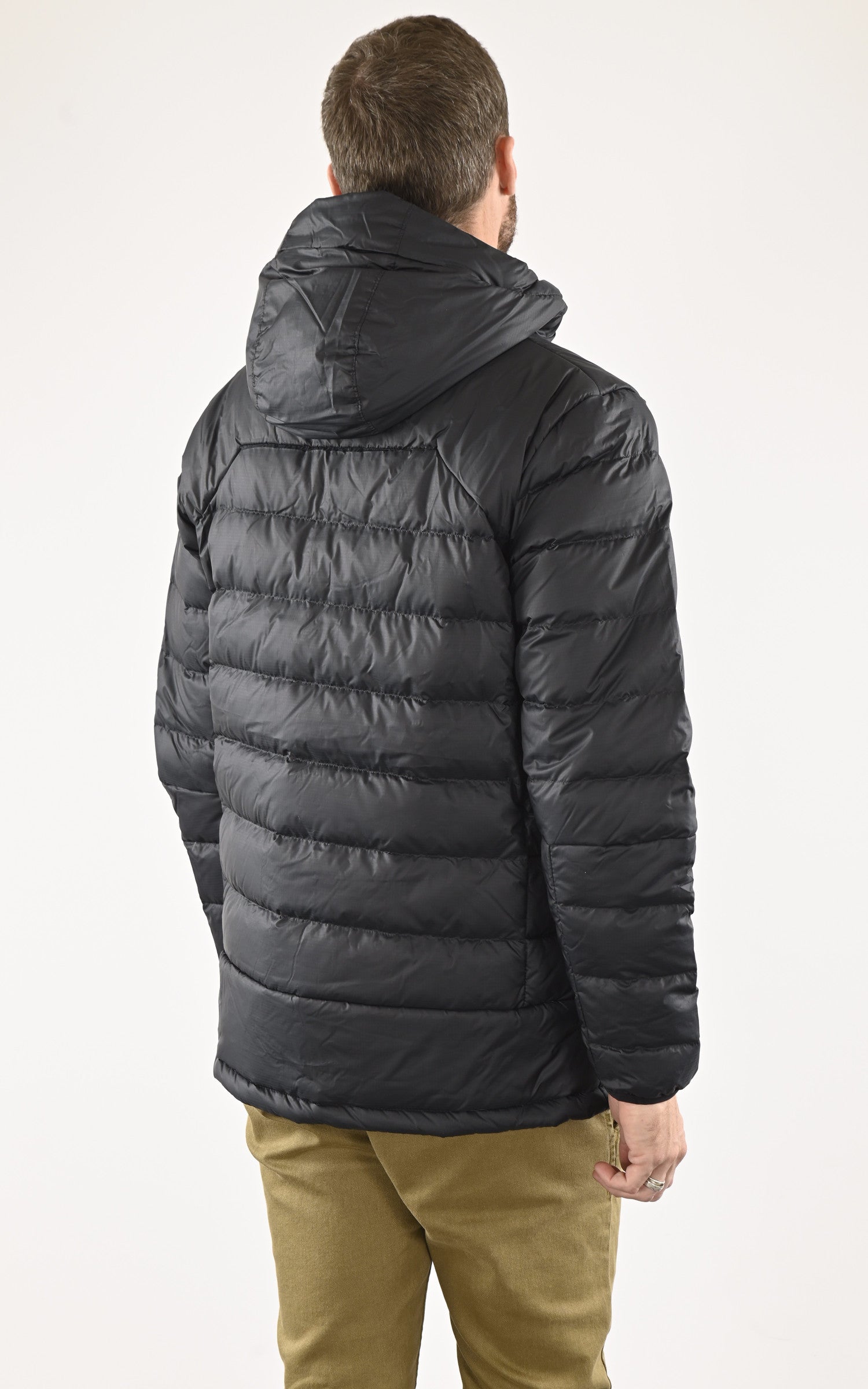 A "AUTUMN HOODED 1930241" Noir Columbia Bl Doudoune Homme back photo