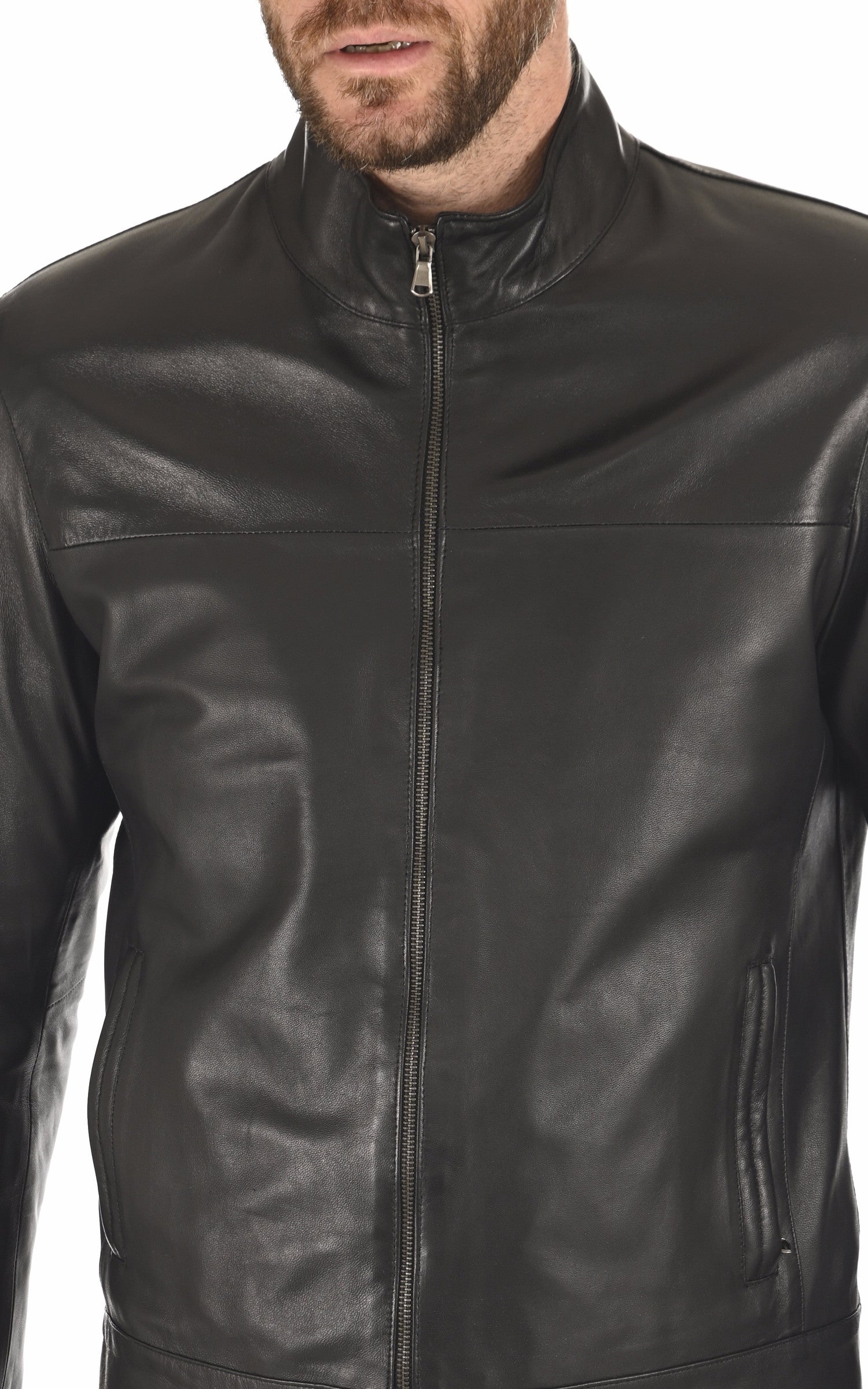 A "MILOS" Noir La Canadienne Blouson Homme details photo