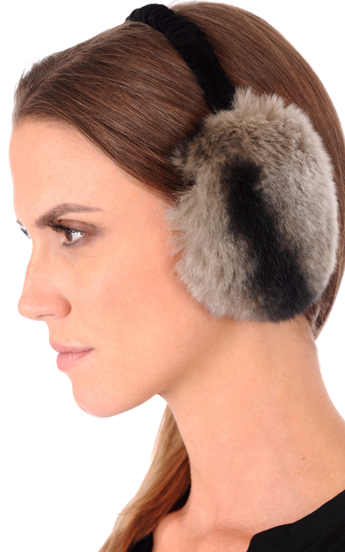 A "OS" Chinchilla Tsanikidis Oreillettes Femme opened photo