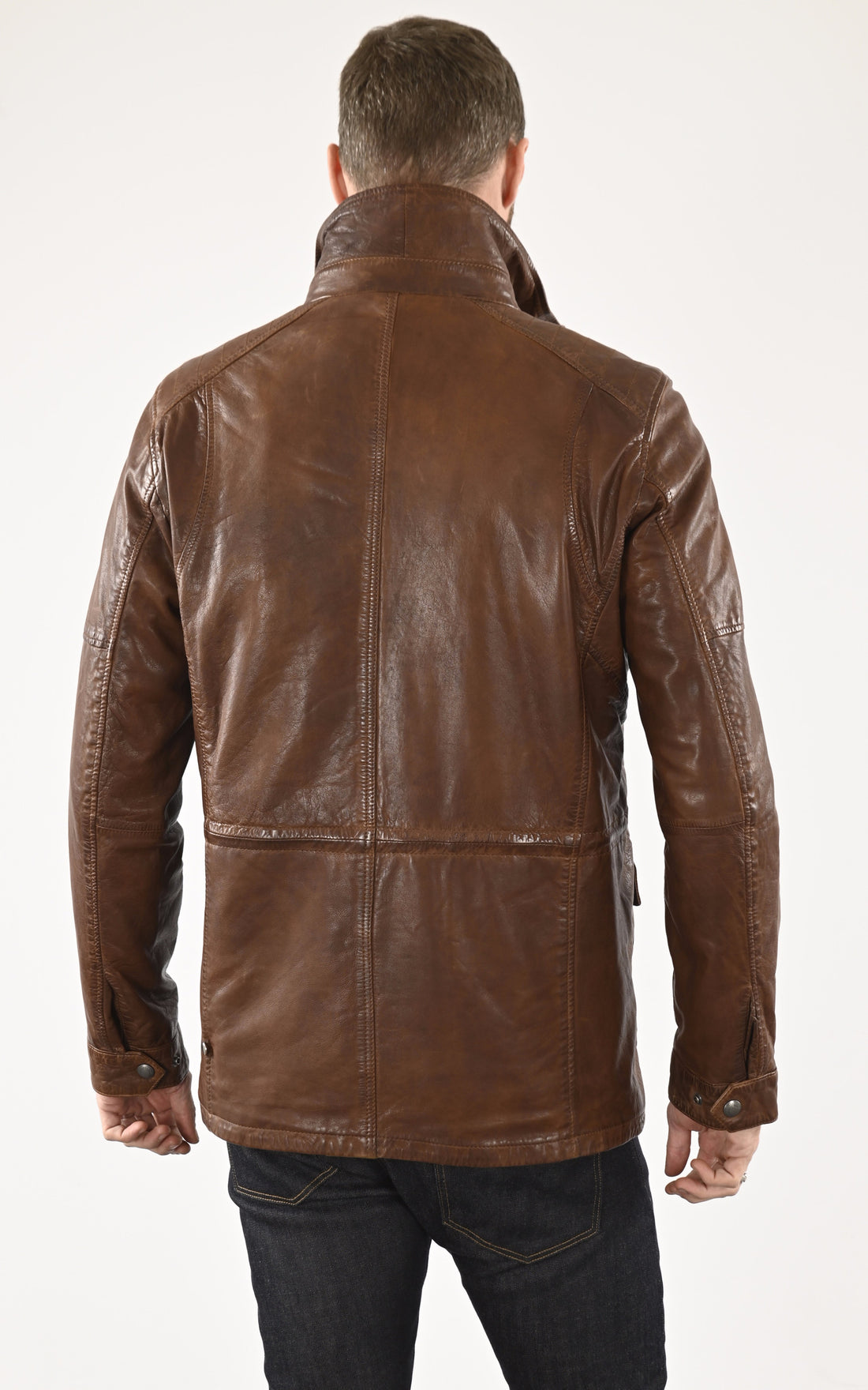 A "RODEO 103334" Marron Daytona 73 Veste Homme opened photo
