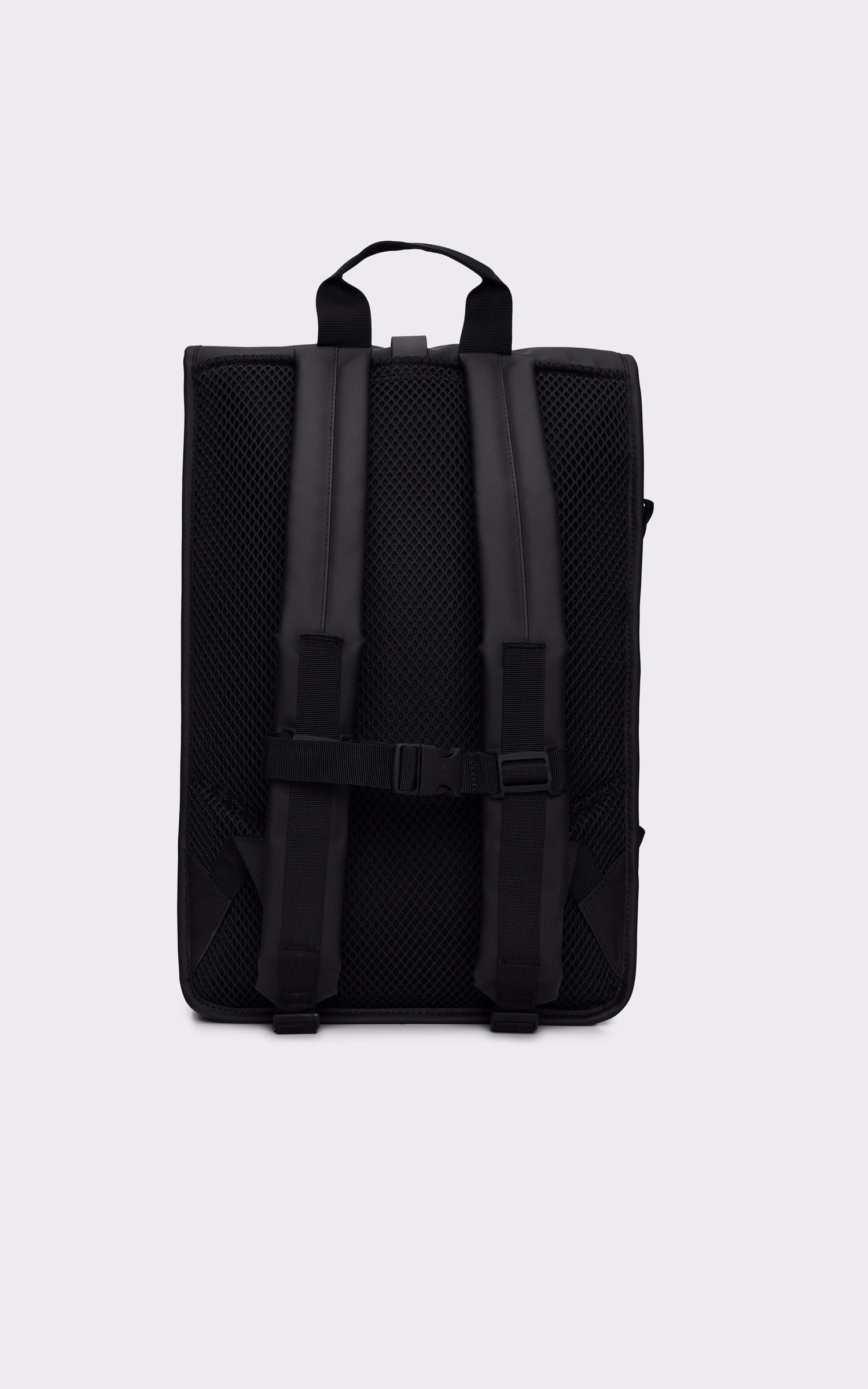 A "14590 ROLLTOP RUCKSACK LARGE" Noir Rains Sac A Dos Mixte back photo