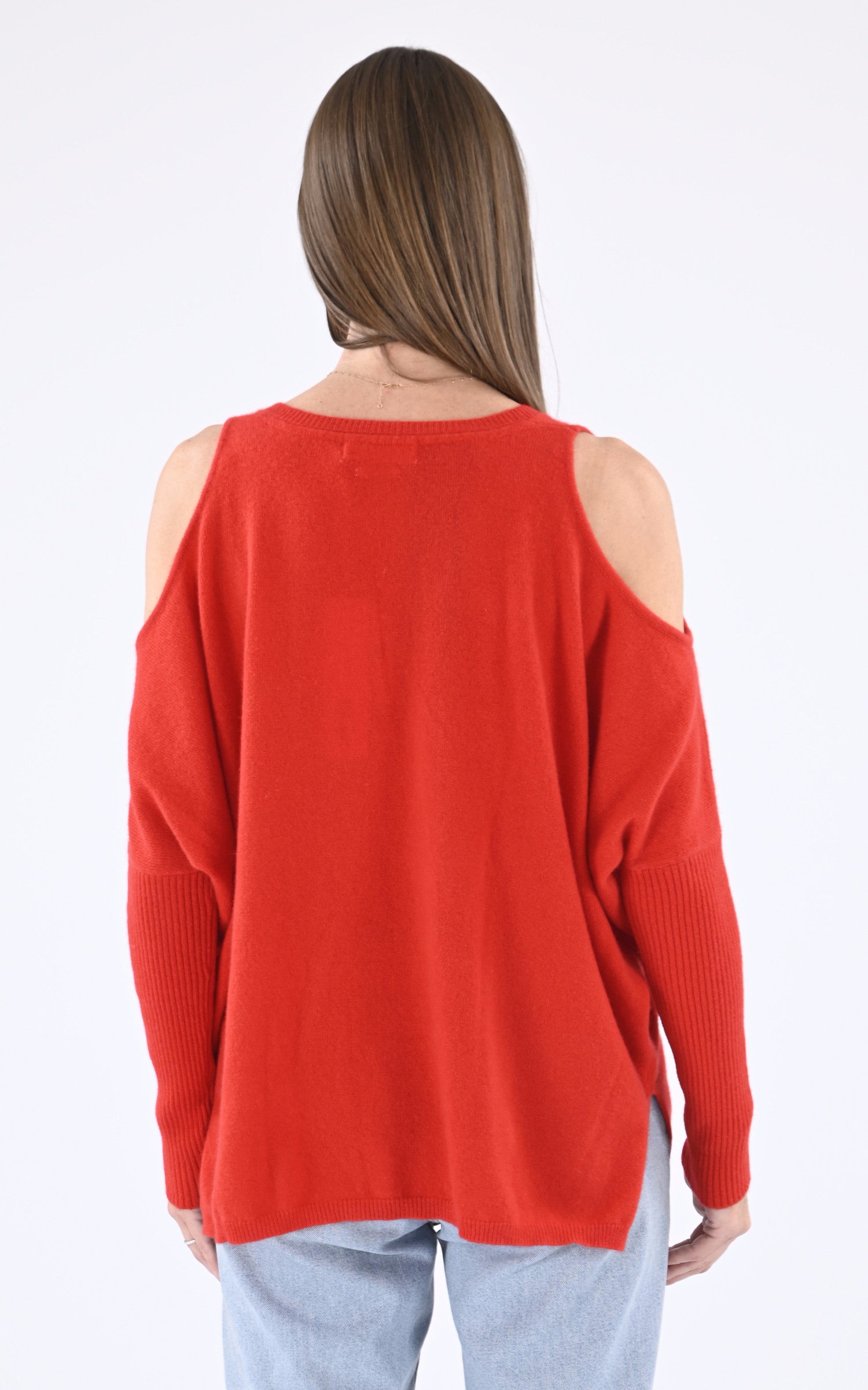 A "TONIA 4404010" Rouge Notshy pull_poncho Femme back photo 3