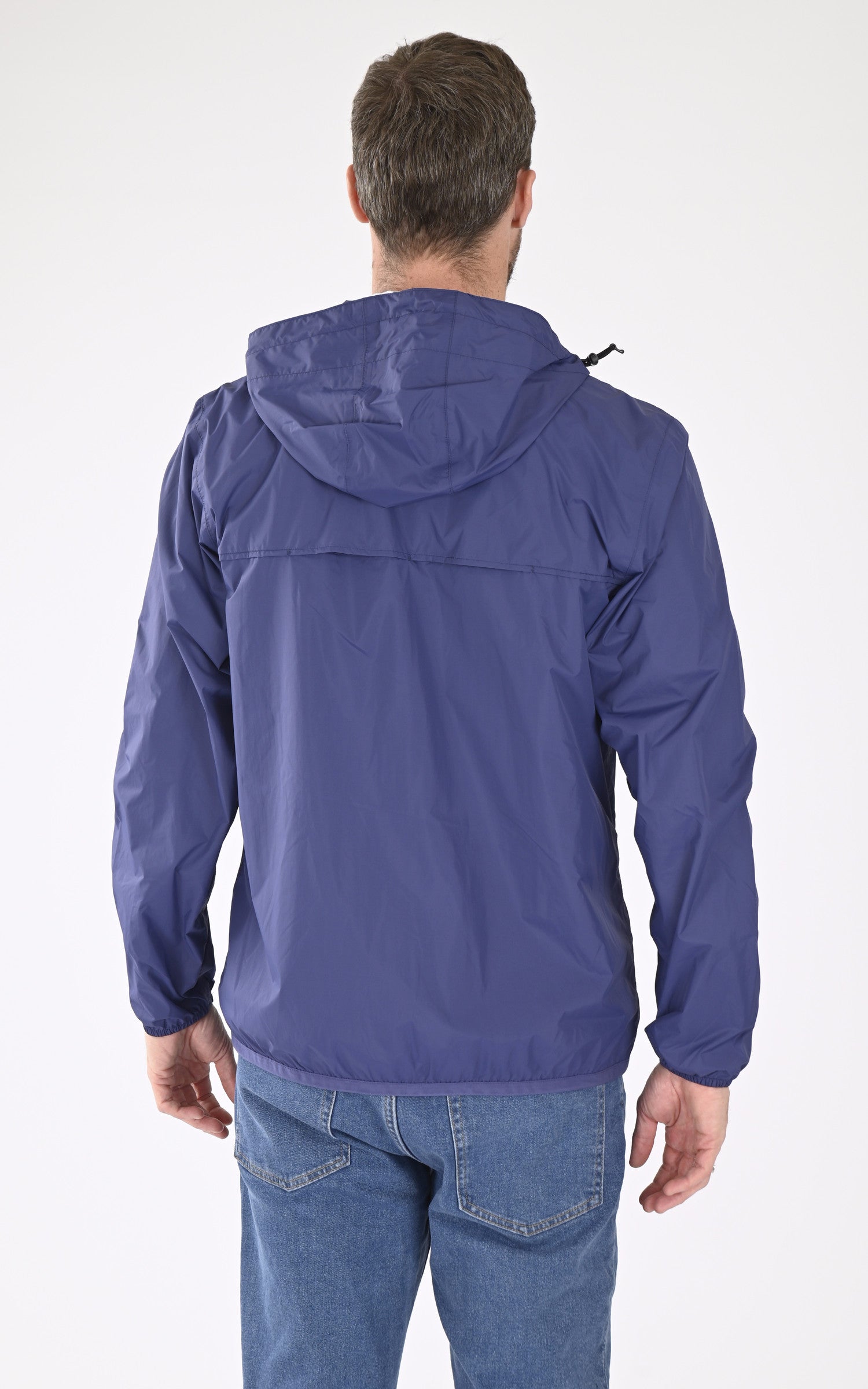 A "CLAUDE K2123ZW" Bleu K-Way Blouson Mixte back photo