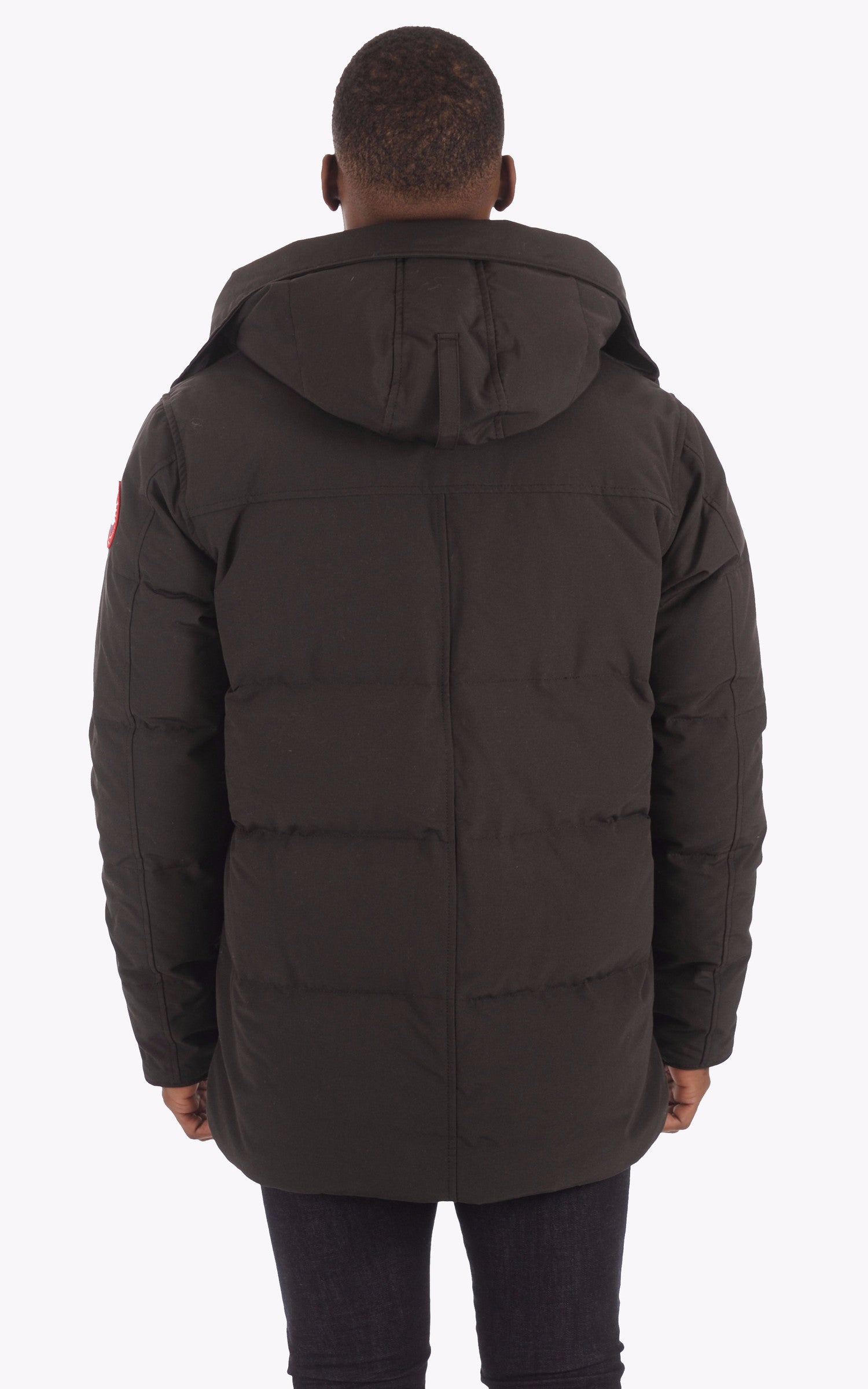 A "MAC MILLAN 2080M" Noir Canada Goose 3/4 Doudoune Homme back photo
