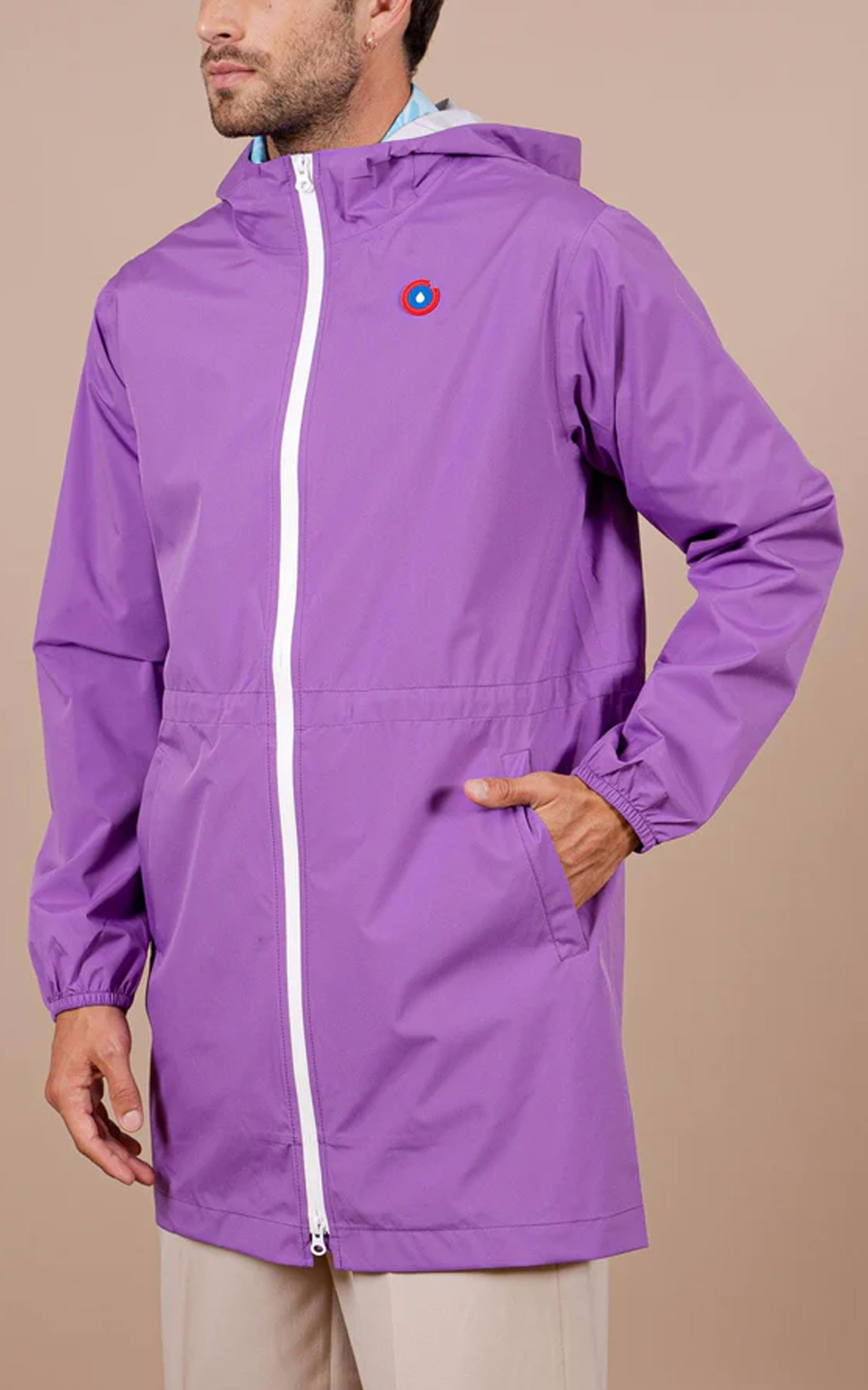 Coupe-vent mixte Amelot violet 1