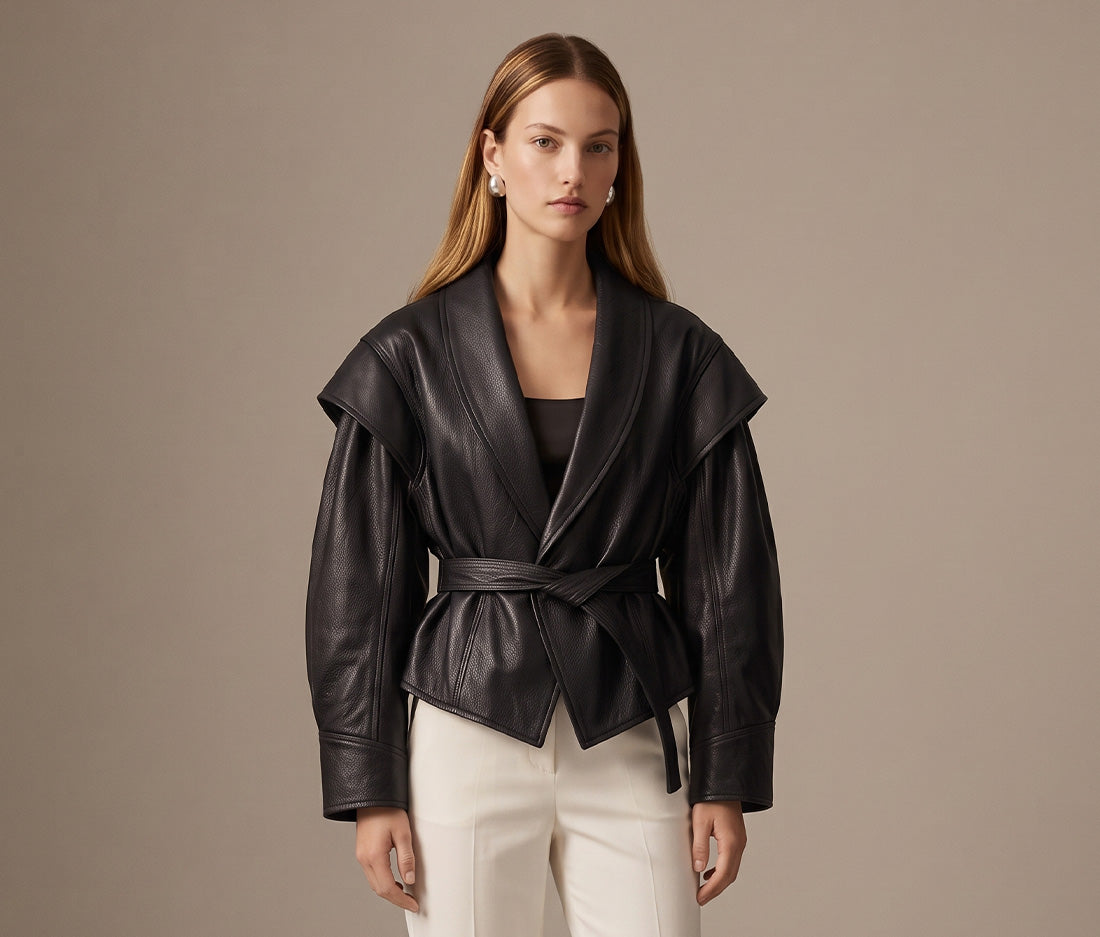 Manteau  en cuir : les tendances automne 2026 à connaître