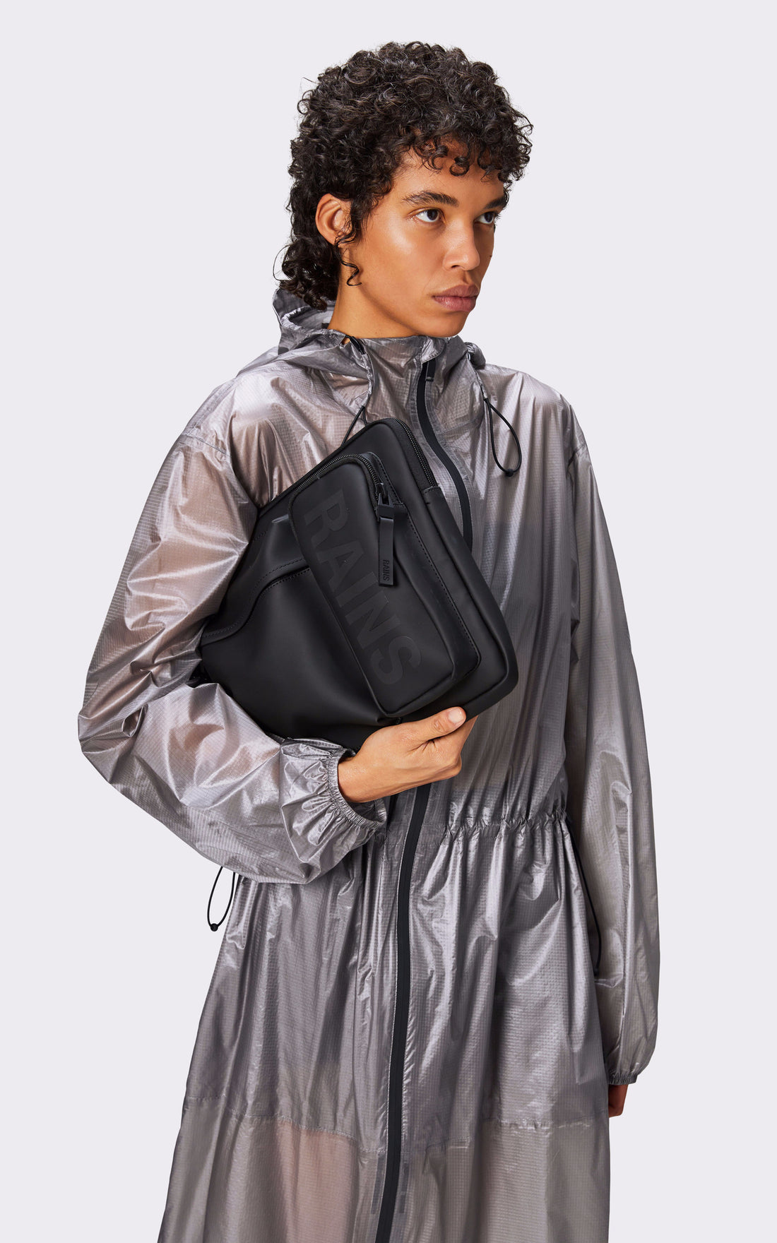 A &quot;16660 TEXEL LAPTOP 13/14&quot; Noir Rains Pochette Mixte back photo