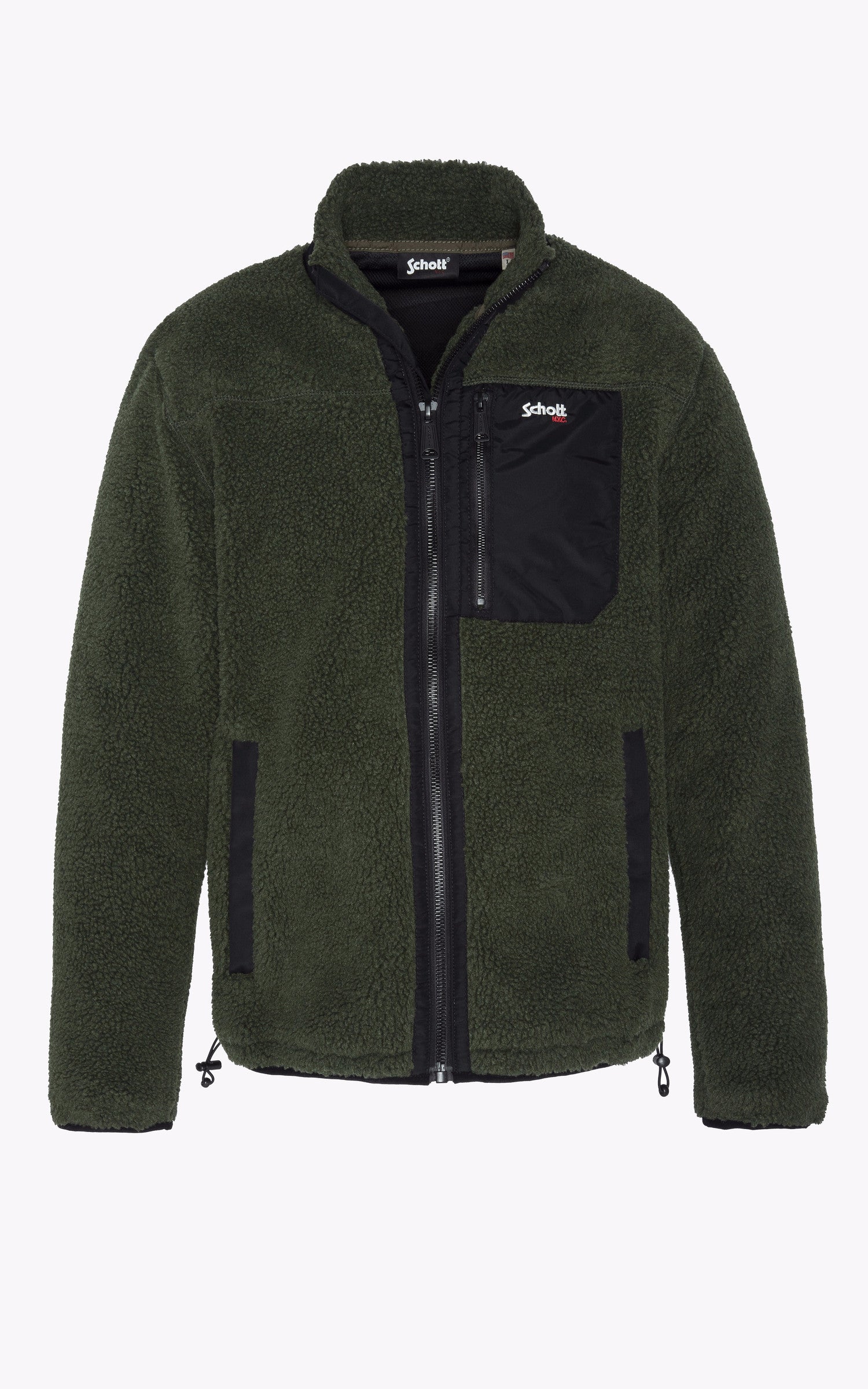 A &quot;SW WADE 1&quot; Kaki Schott Blouson Homme opened photo 1