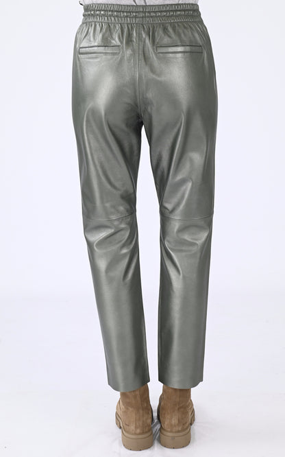 A &quot;GIFT 64588&quot; Vert Oakwood Pantalon Femme back photo