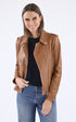A "PALOMA 101997" Cognac Rose Garden Blouson Femme opened photo