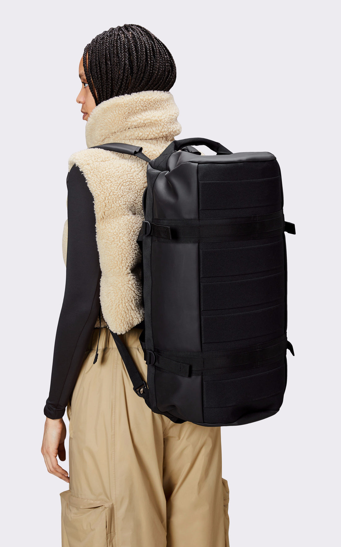 A &quot;13480 TEXEL DUFFEL SMALL&quot; Noir Rains Sac Mixte interior photo