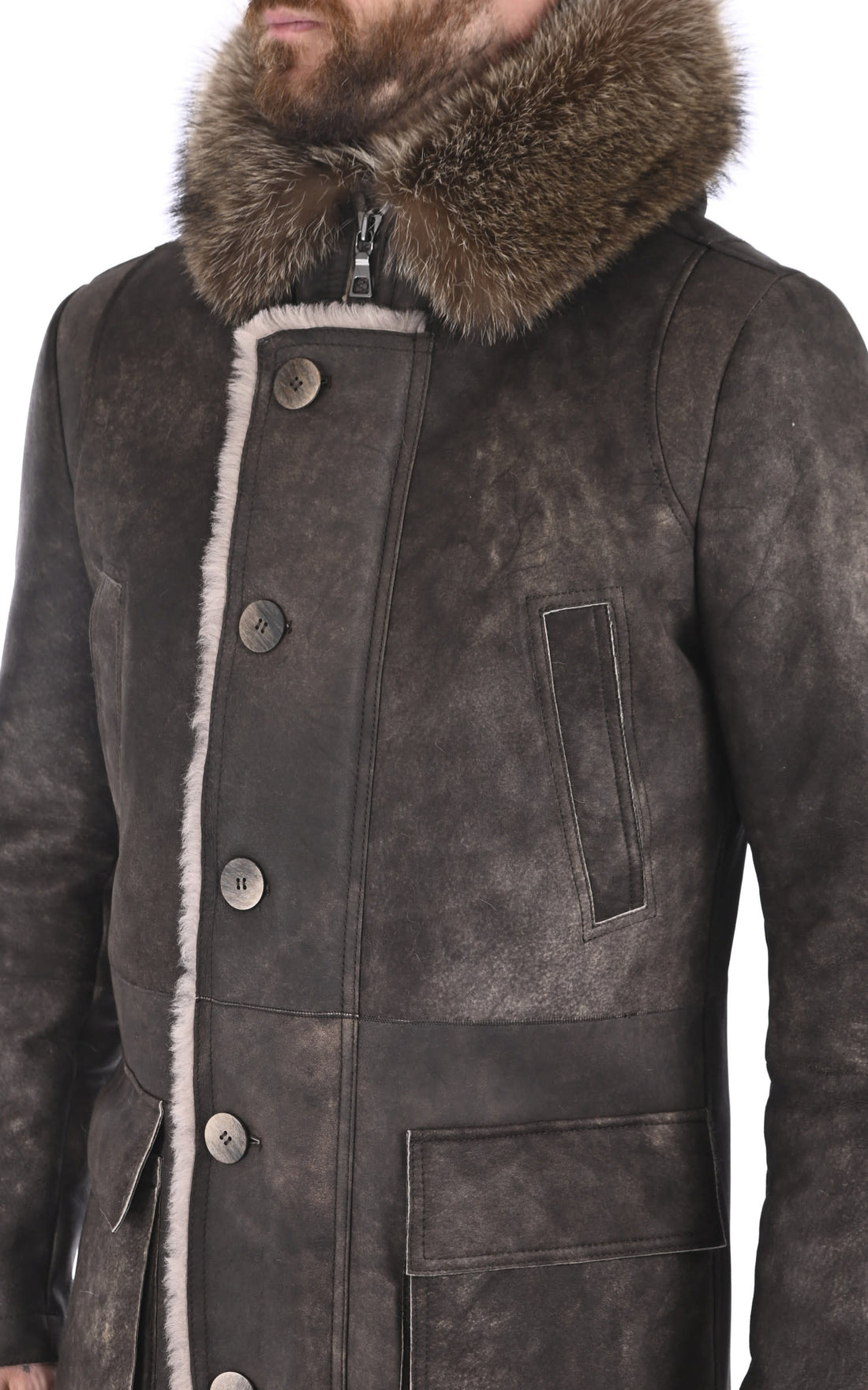 7/8 Df Homme Artico, modèle 027360 de couleur beige / taupe