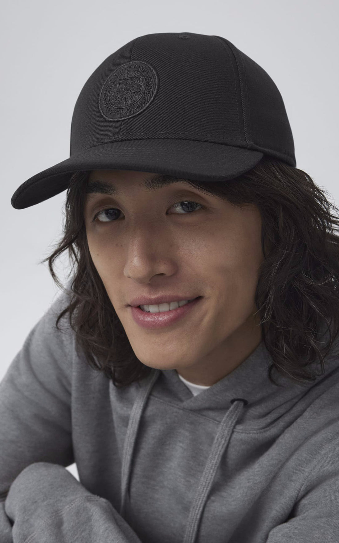 A &quot;TONAL CAP 5481U&quot; Noir Canada Goose Casquette Mixte details photo