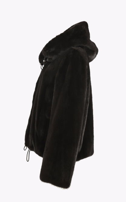 A &quot;2112 F&quot; Noir Manakas Blouson Femme closed photo