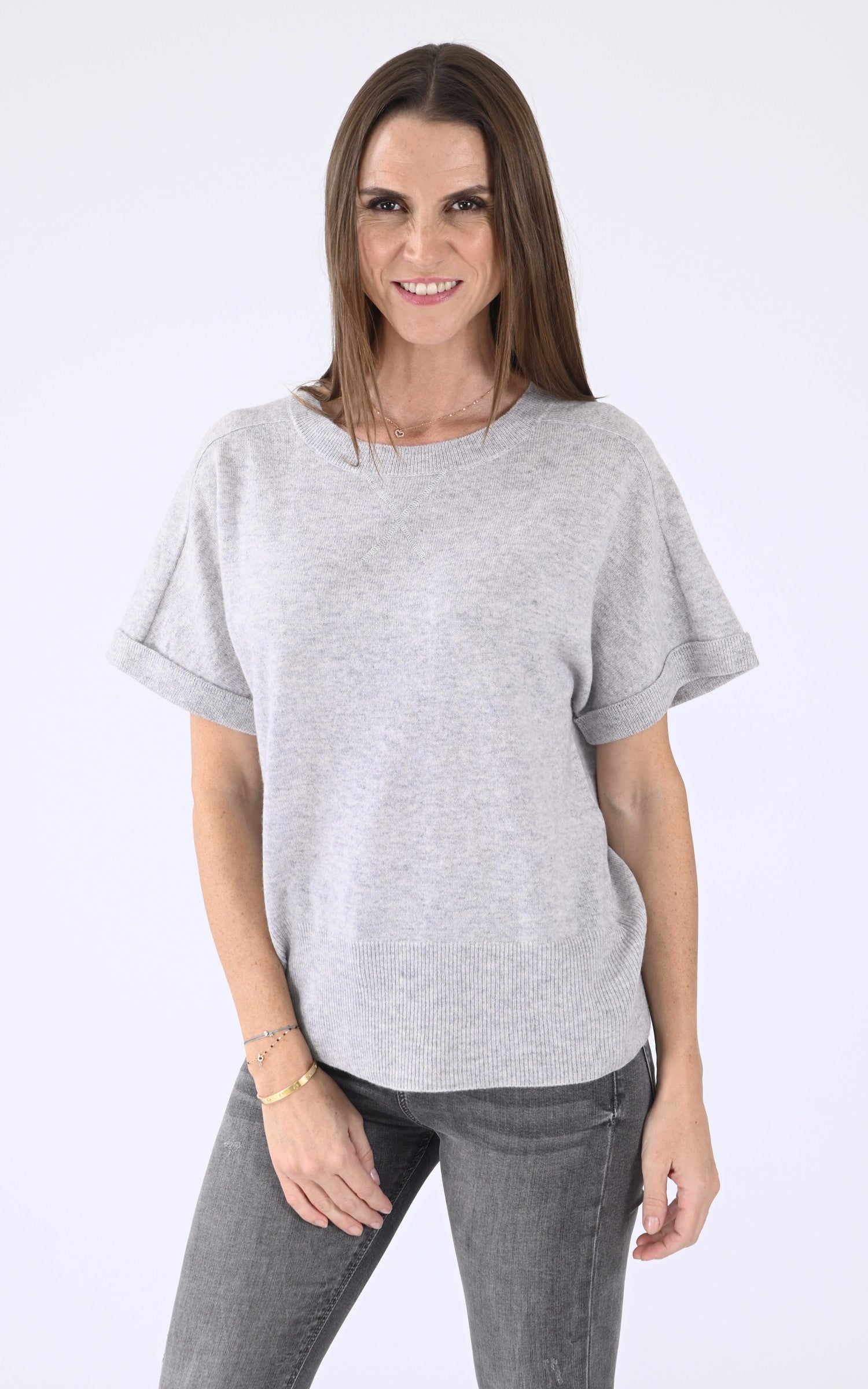 A &quot;SINAI 4401048&quot; Gris Notshy Pull Femme opened photo