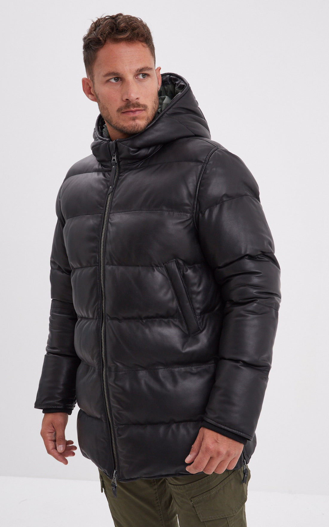 A &quot;WITHMIRE 102835&quot; Noir Daytona 73 Ves Doudoune Homme opened photo