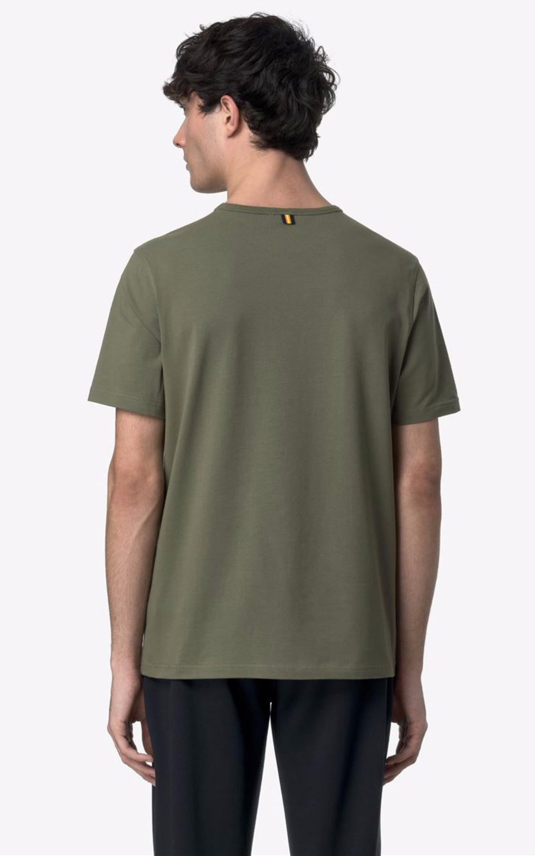 A &quot;ADAME K71349W&quot; Vert K-Way T-shirt Homme opened photo