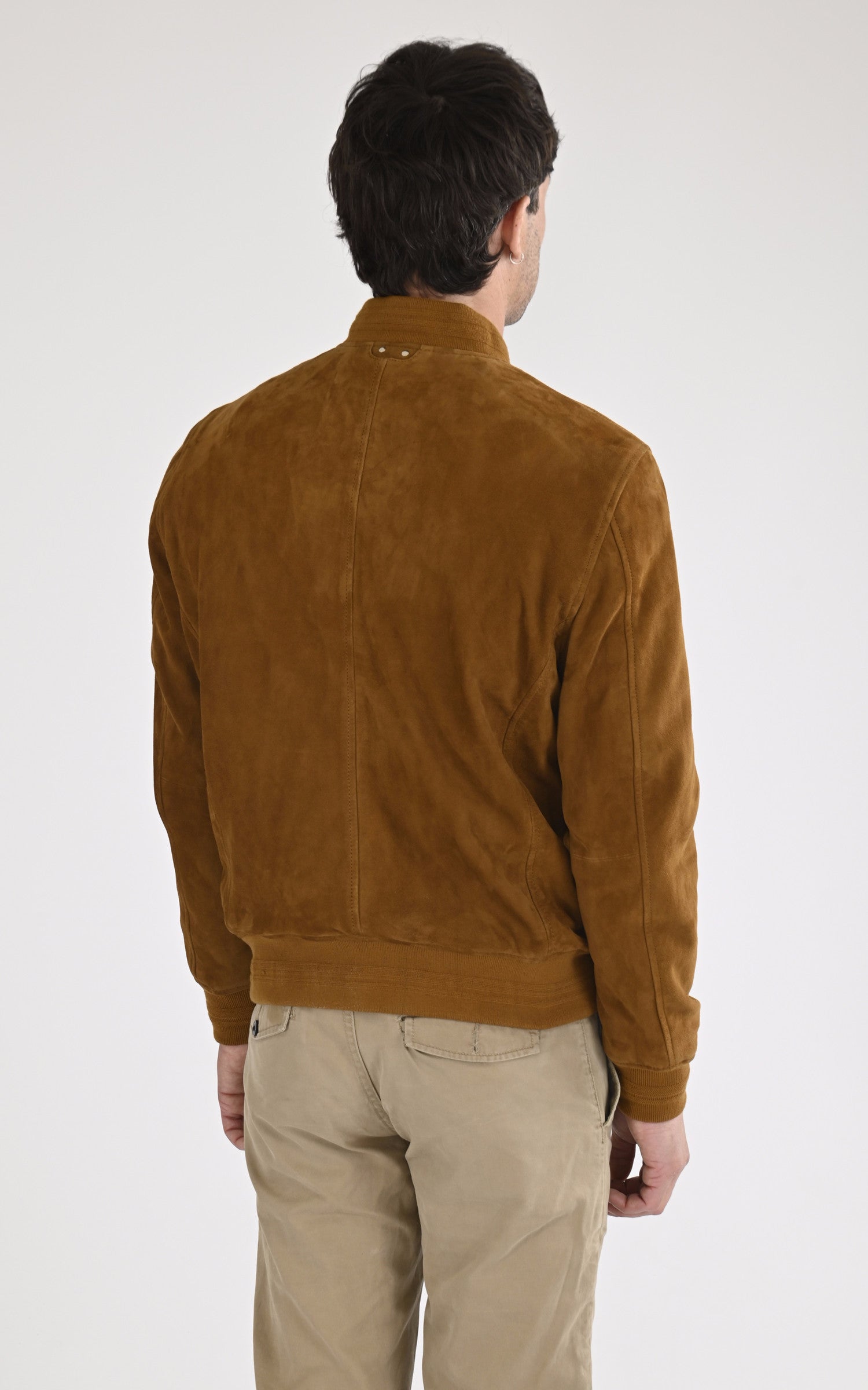 A &quot;WINDON 102570&quot; Cognac Daytona 73 Blouson Homme back photo