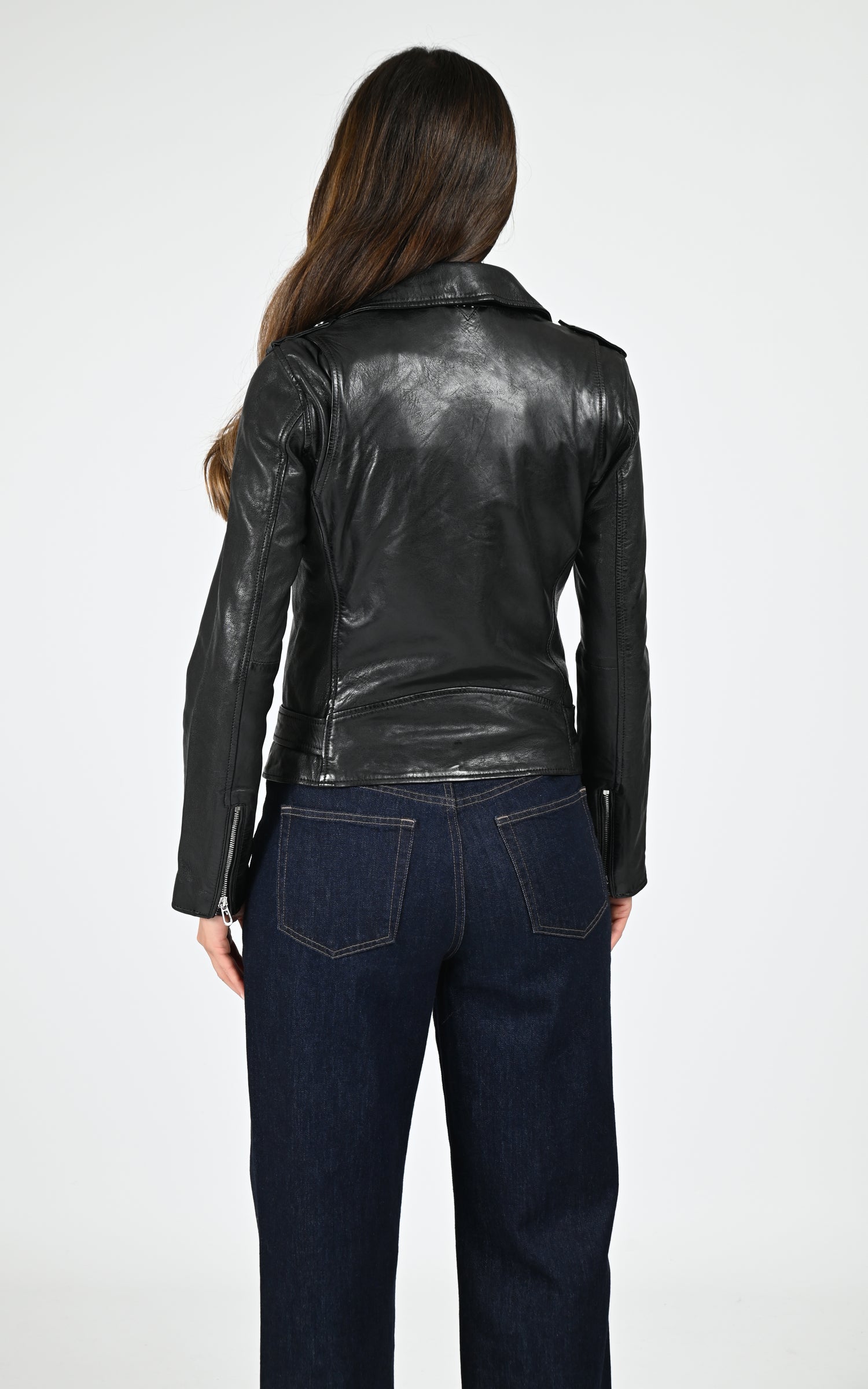 Perfecto cuir Paula noir 4