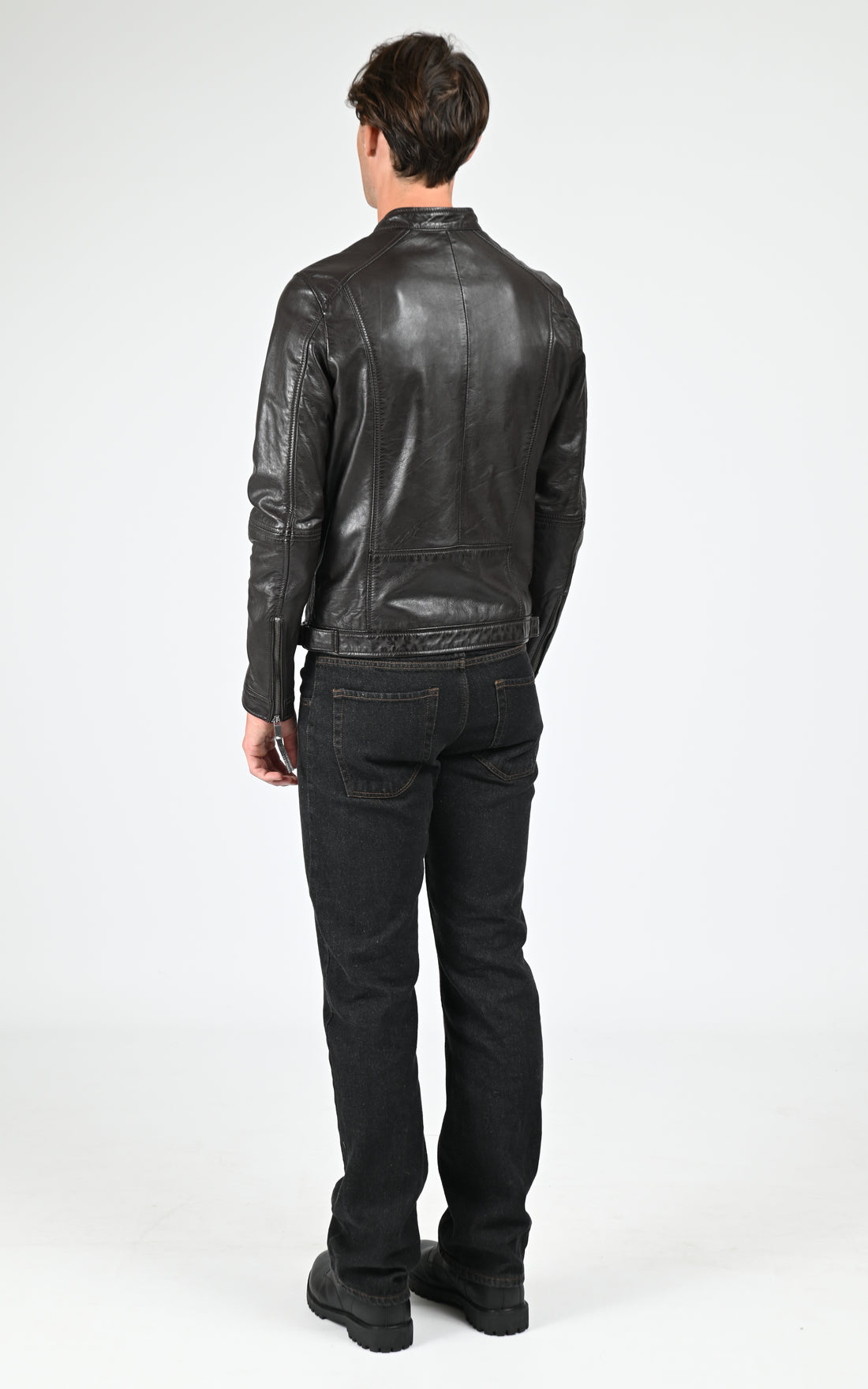 A &quot;MUMBAI&quot; Chocolat La Canadienne Blouson Homme interior photo