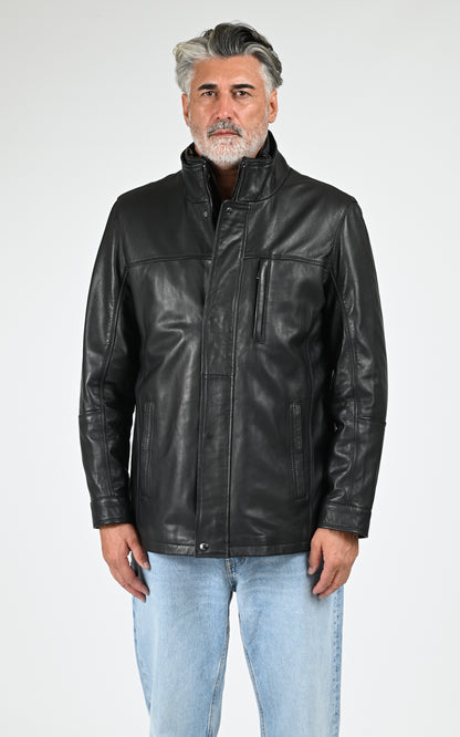 Surveste confortable cuir noir