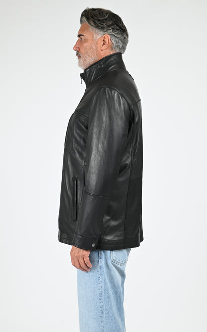 Surveste confortable cuir noir