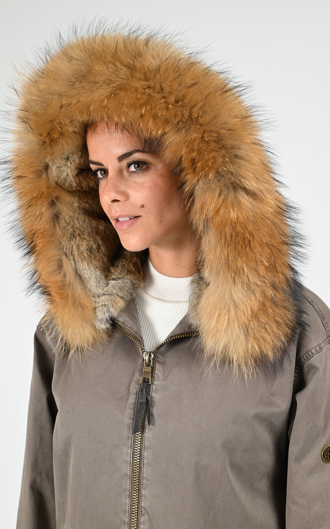 Veste toile army Bella kaki