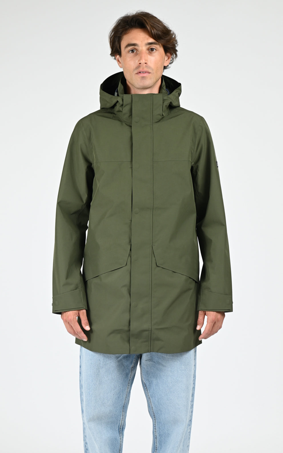Parka longue GORE-TEX kaki