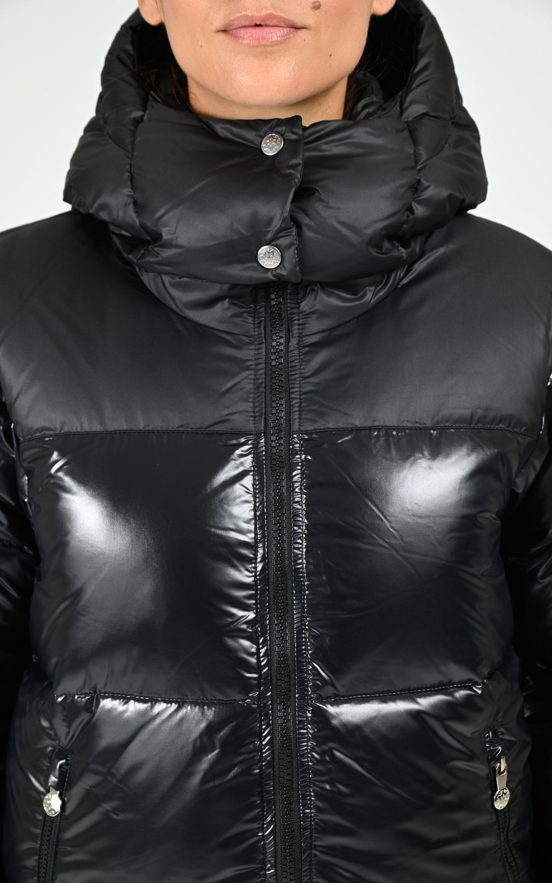 Doudoune courte capuche Lively noir