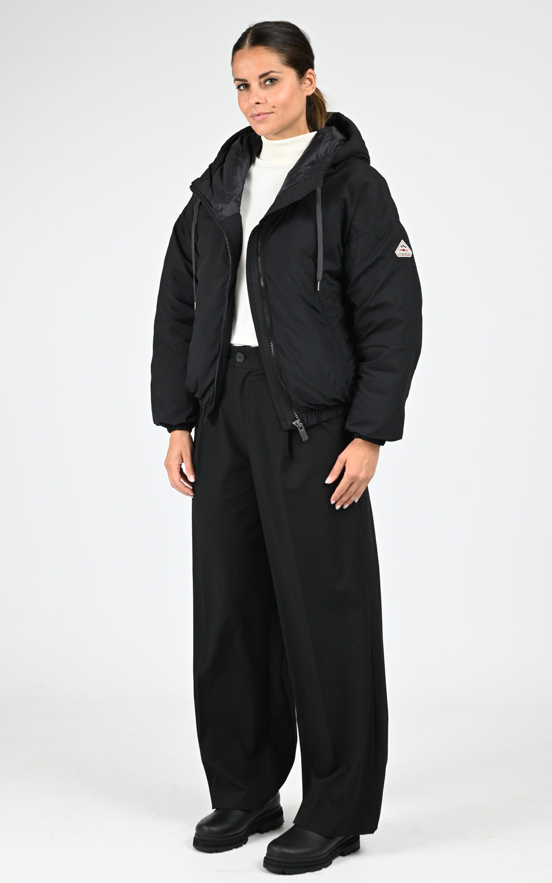 Parka courte Attitude noir
