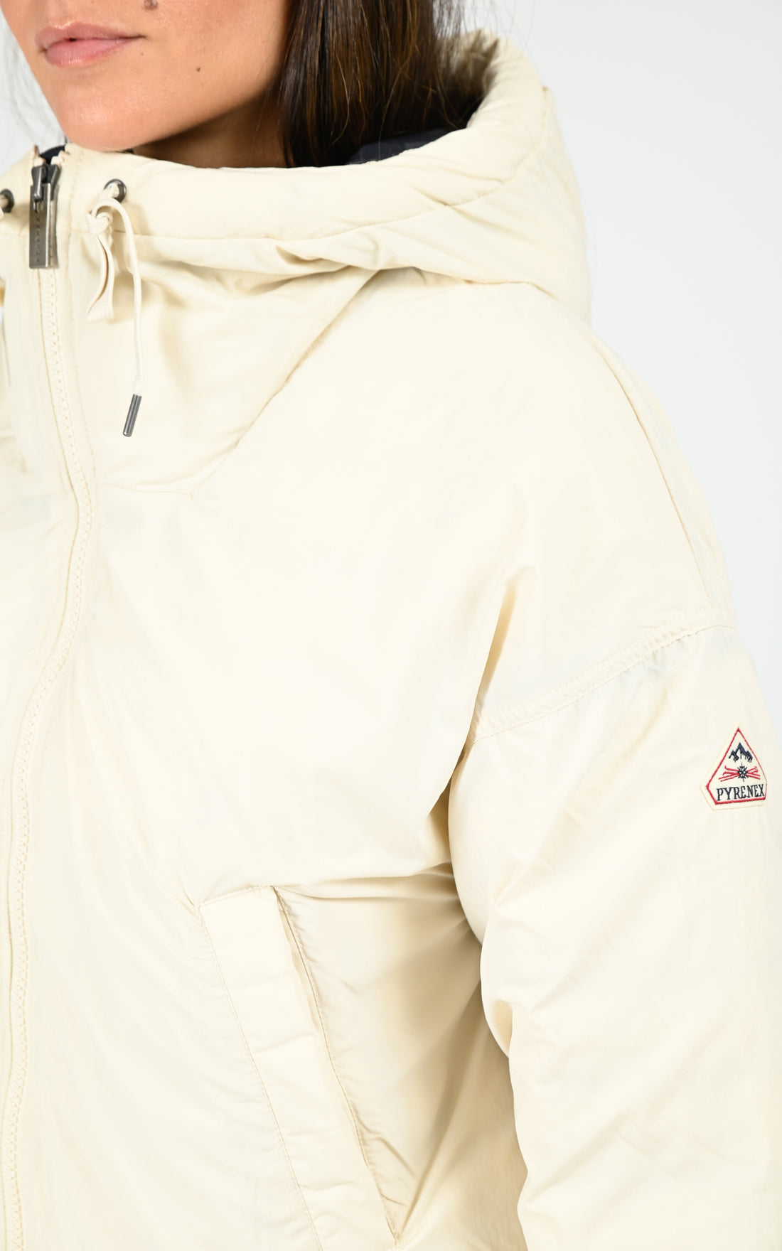 Parka courte Attitude blanc