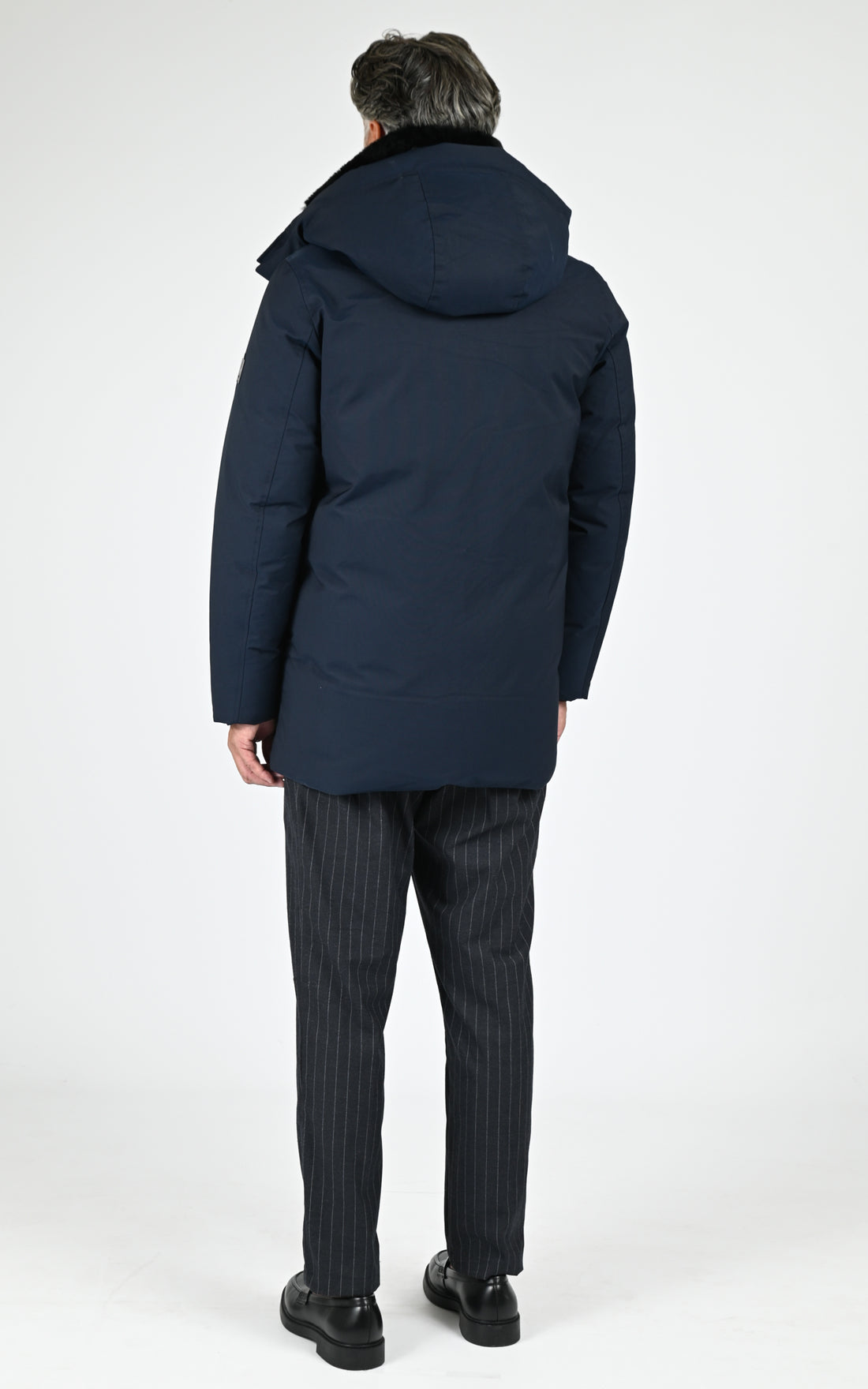 Parka mi-longue 2-en-1 Sullivan bleu marine