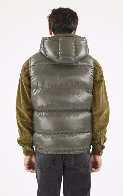 A &quot;CESAR&quot; Kaki Gertrude gil_doudoune Mixte back photo