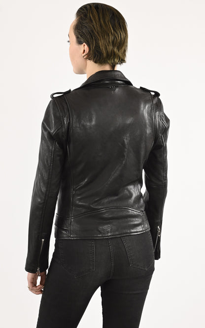 A &quot;PAULA 101849&quot; Noir Rose Garden Perfecto Femme back photo