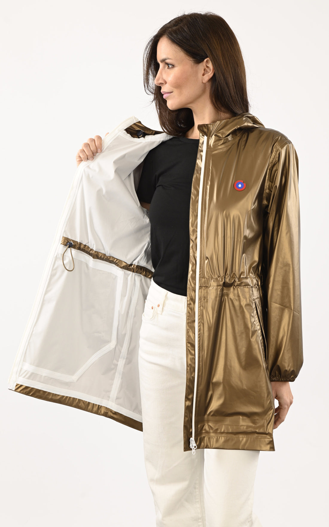 A &quot;VERSAILLES 20302&quot; Gold Flotte Veste Femme closed photo