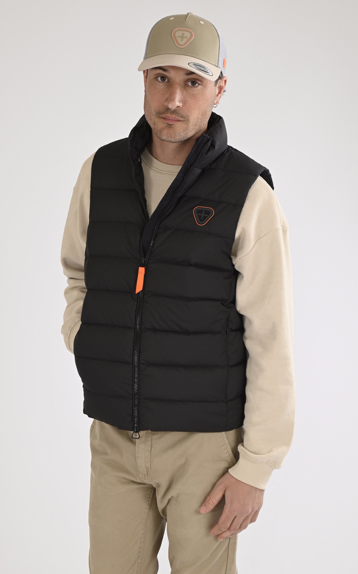 A &quot;KITOU&quot; Noir Gertrude Doudoune Homme closed photo