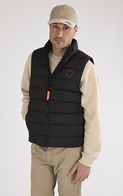 A &quot;KITOU&quot; Noir Gertrude Doudoune Homme closed photo
