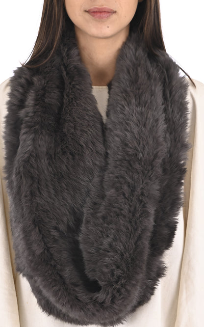 A &quot;SNOOD&quot; Gris La Canadienne Snood Femme details photo