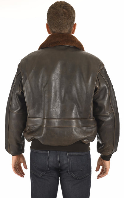 A &quot;G1TG&quot; Marron Schott Pilote Homme back photo