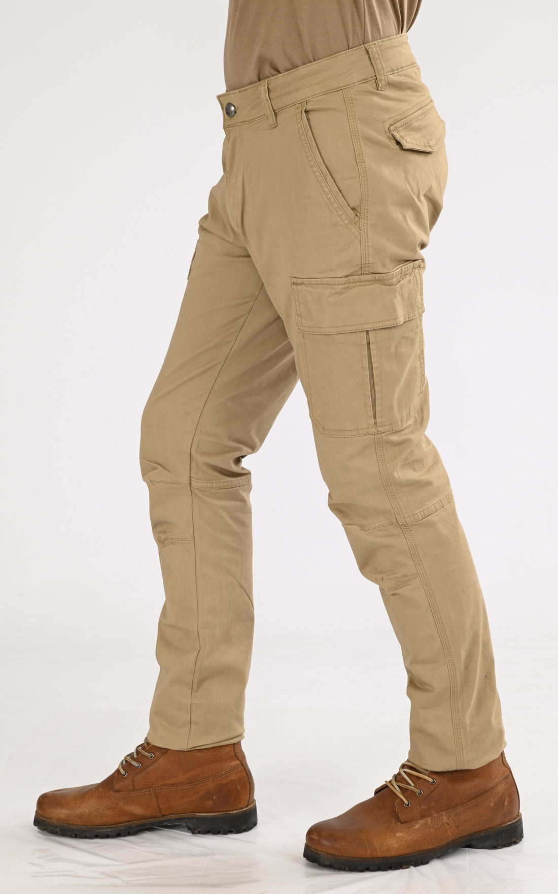 A &quot;PHENOM MN&quot; Beige Marine Nationale Pantalon Homme closed photo