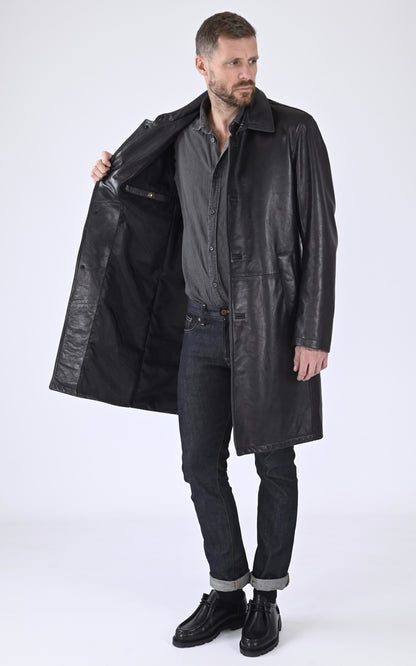 A &quot;MATHIAS&quot; Noir La Canadienne 3/4 Homme interior photo