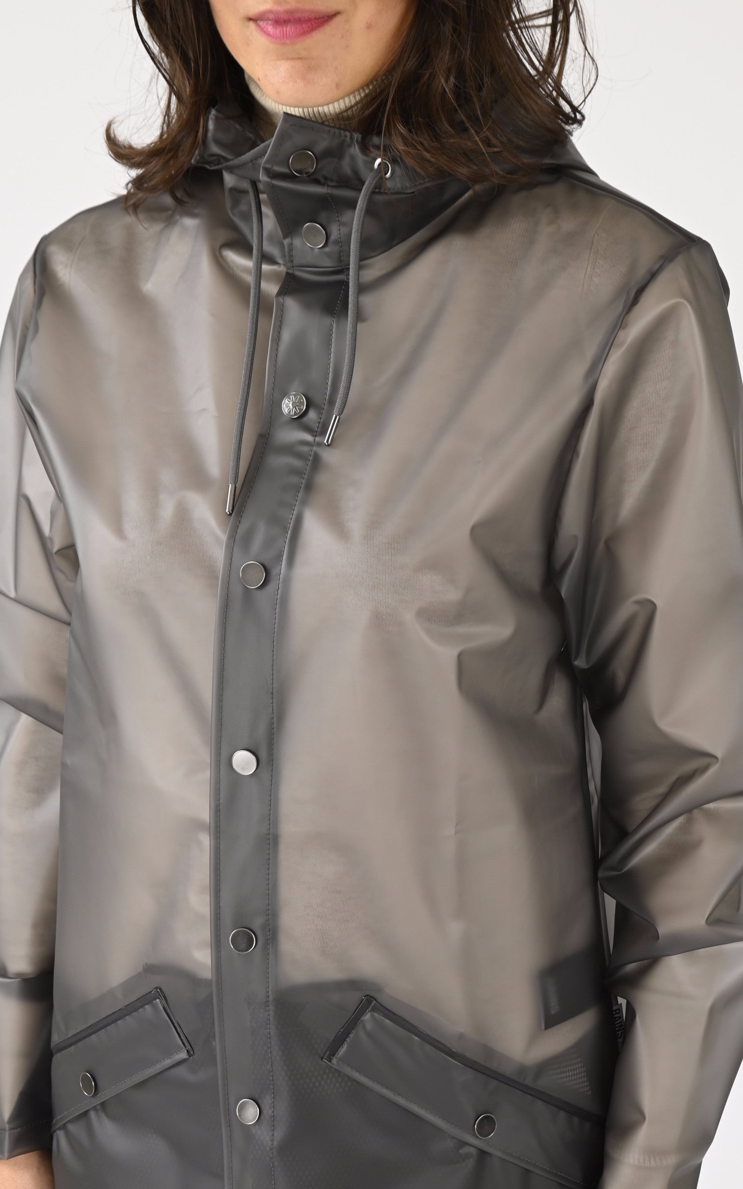 A &quot;12010 JACKET&quot; Gris Rains Veste Mixte details photo 5