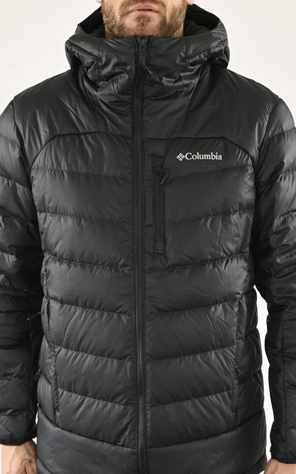 A &quot;AUTUMN HOODED 1930241&quot; Noir Columbia Bl Doudoune Homme details photo