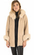A "FRANCIANE" Beige Levinsky Veste Femme opened photo