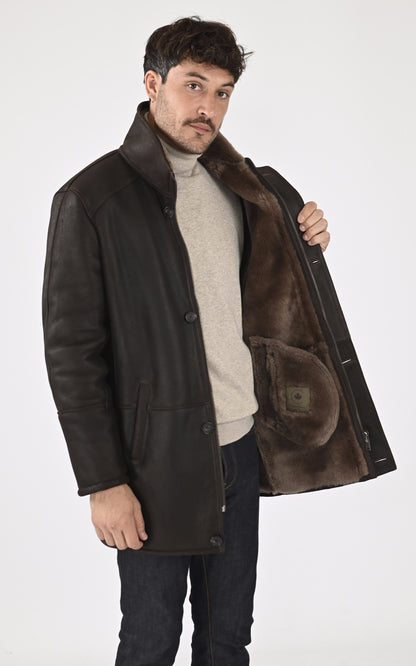 A &quot;GUILLAUME&quot; Marron La Canadienne 3/4 Homme interior photo