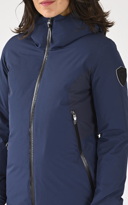 A &quot;INARA&quot; Bleu Marine Nobis 7/8 Femme details photo