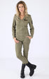 A "TR JUMP 21 W" Kaki Schott Combinaison Femme opened photo