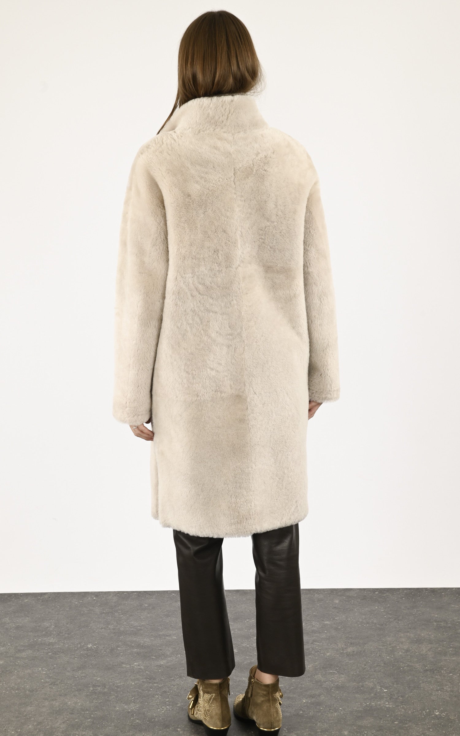 A &quot;GIORGIANA&quot; Marron Levinsky 7/8 Femme back photo 4