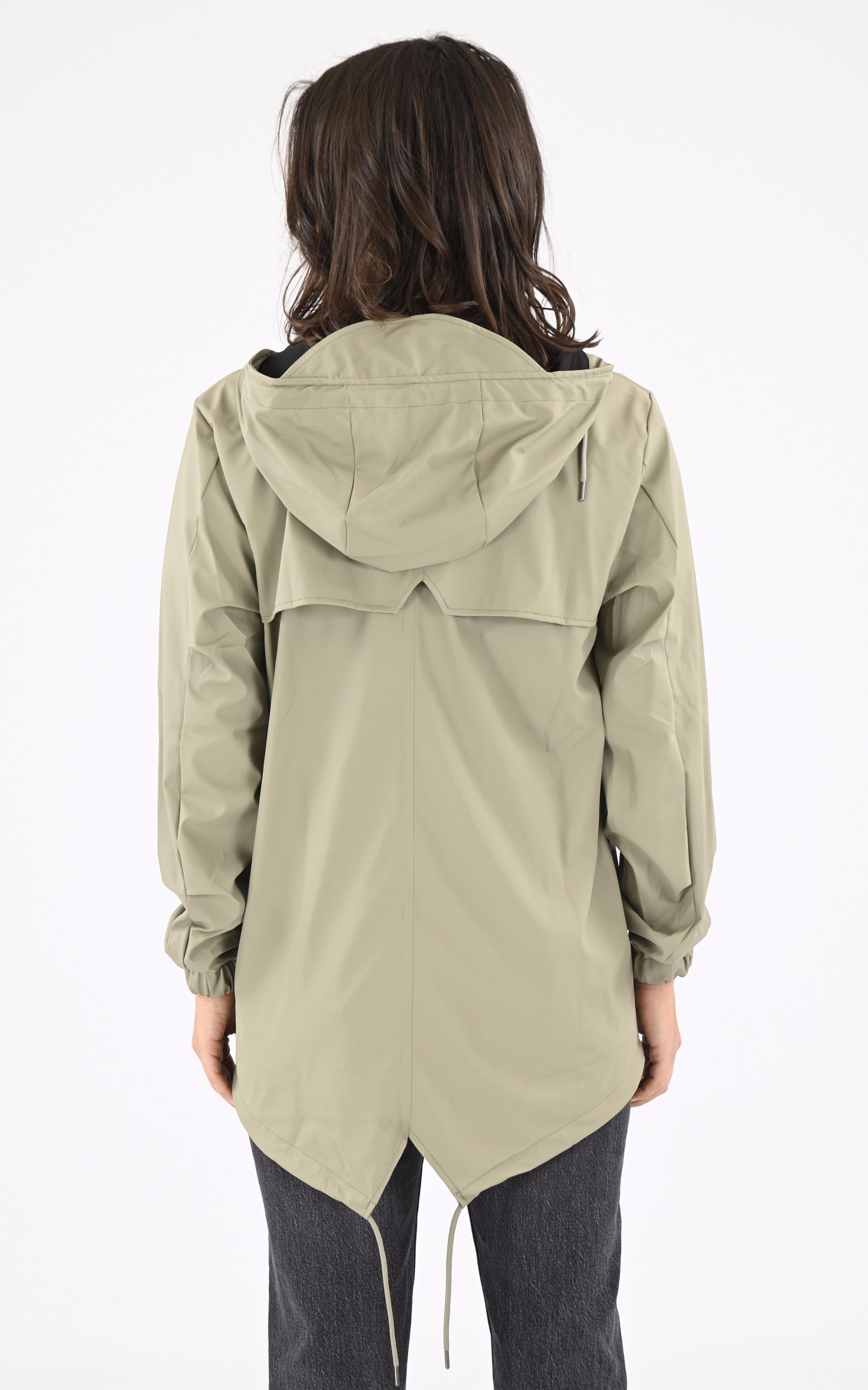 A &quot;18010 FISHTAIL&quot; Taupe Rains Veste Mixte back photo 4